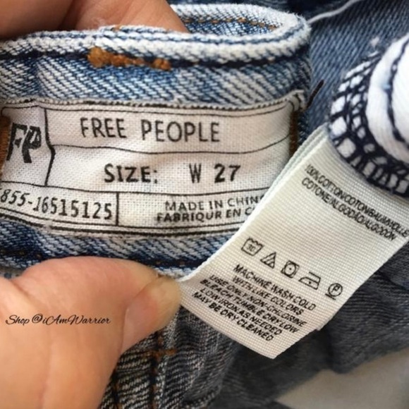 Free People high waisted frayed raw hem shorts *shop@iamwarrior - Picture 8 of 9